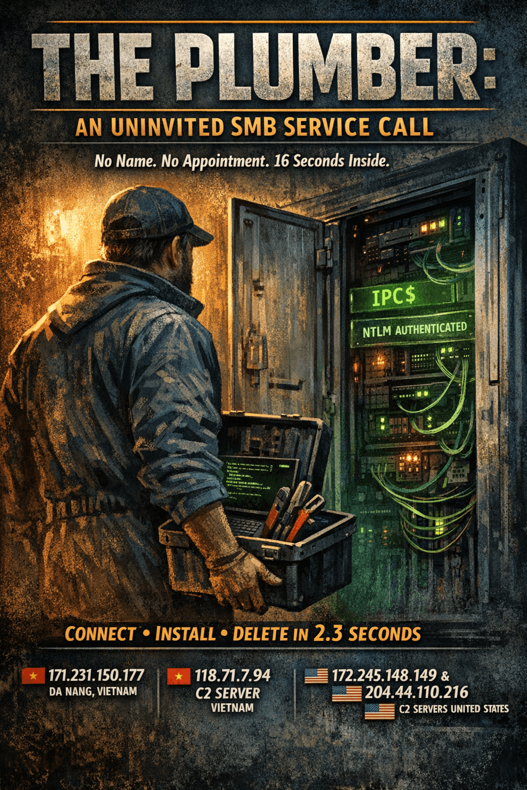 The Plumber: An Uninvited SMB Service Call