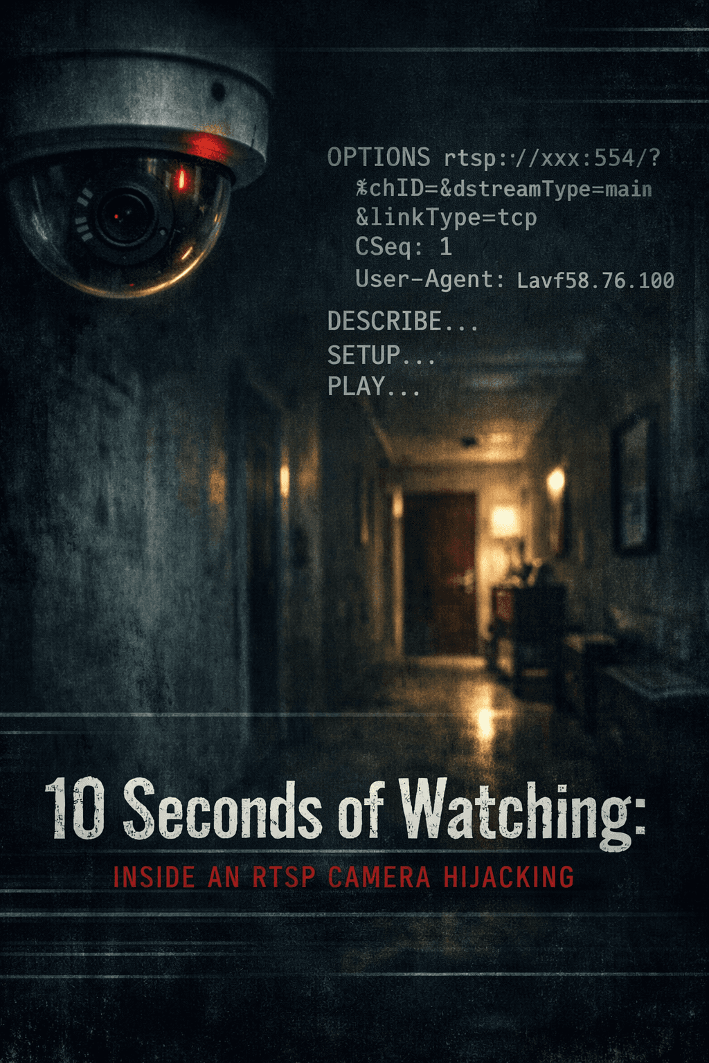 10 Seconds of Watching: Inside an RTSP Camera Hijacking